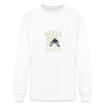 I Am The Wall - Men's Long Sleeve T-Shirt - white - Front