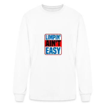 Limpin' Ain't Easy 17 - Men's Long Sleeve T-Shirt - white - Front