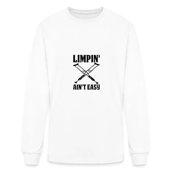 Limpin' Ain't Easy 20 - Men's Long Sleeve T-Shirt - white - Front