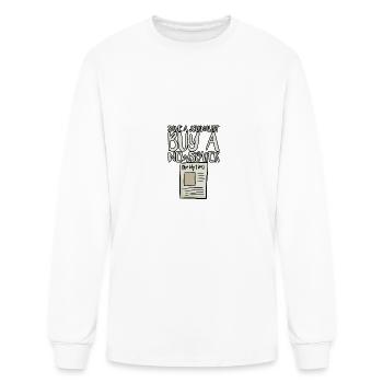 Save A Journalist, Buy A Newspaper 4 - Men's Long Sleeve T-Shirt - white - Front