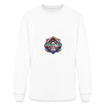 Gasoline Forever 15 - Men's Long Sleeve T-Shirt - white - Front