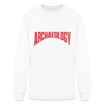 Archaeologist Gift Archaeology - Men's Long Sleeve T-Shirt - white - Front
