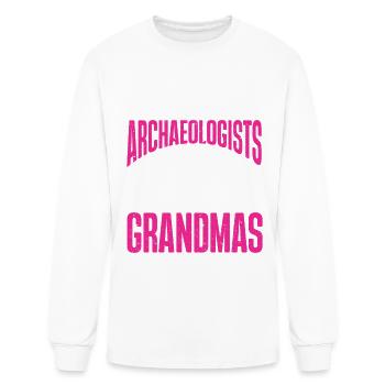Archaeologist Gift Archaeology - Men's Long Sleeve T-Shirt - white - Front