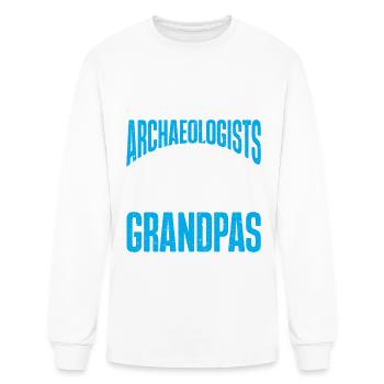 Archaeologist Gift Archaeology - Men's Long Sleeve T-Shirt - white - Front