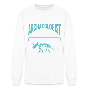 Archaeologist Gift Archaeology - Men's Long Sleeve T-Shirt - white - Front