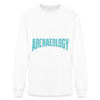 Archaeologist Gift Archaeology - Men's Long Sleeve T-Shirt - white - Front