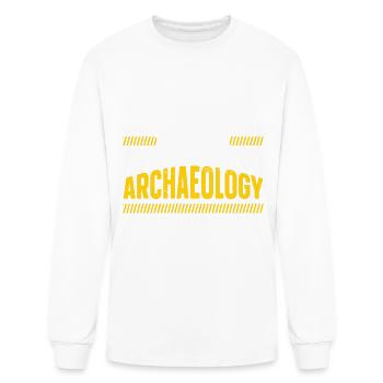 Archaeologist Gift Archaeology - Men's Long Sleeve T-Shirt - white - Front