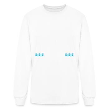 Pool Cleaner Maintenance Swimming Pool Expert - Men's Long Sleeve T-Shirt - white - Front