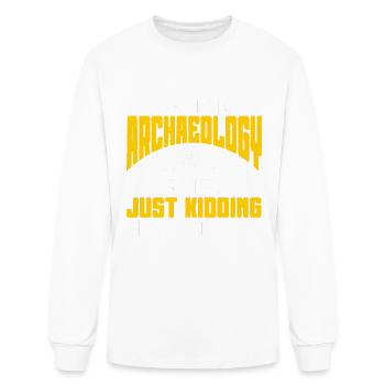 Archaeologist Archaeology - Men's Long Sleeve T-Shirt - white - Front