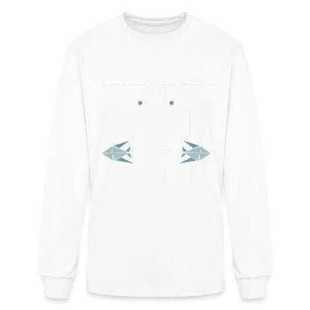 Folding Origami Artist Paper Folder Origamist - Men's Long Sleeve T-Shirt - white - Front
