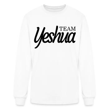 Team Yeshua - Men's Long Sleeve T-Shirt - white - Front
