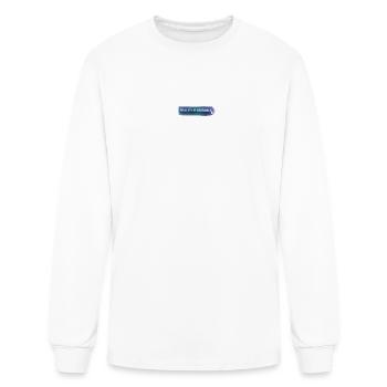 REALITY IS EDITABLE – Cyber Minimal - Men's Long Sleeve T-Shirt - white - Front