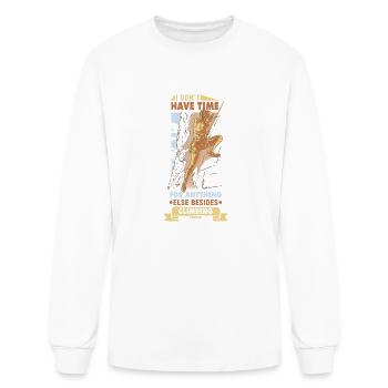 Climb - Men's Long Sleeve T-Shirt - white - Front