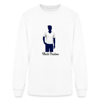 Black Shadow - Men's Long Sleeve T-Shirt - white - Front