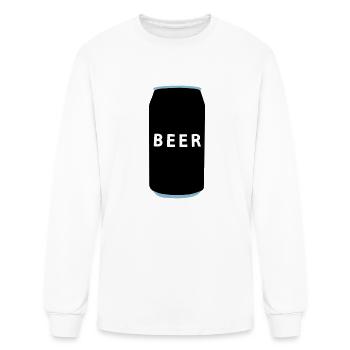 Generic Beer Can - Men's Long Sleeve T-Shirt - white - Front
