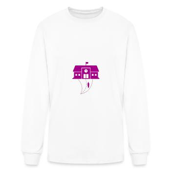 The High School - Men's Long Sleeve T-Shirt - white - Front