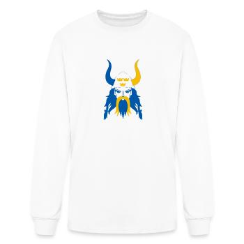 Skol Swedish Nordic Scandinavian Viking - Men's Long Sleeve T-Shirt - white - Front