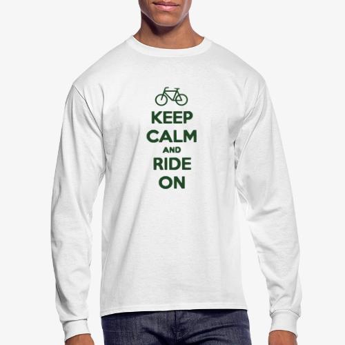 keep_calm_and_ride_on - Men's Long Sleeve T-Shirt