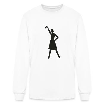 Dancer - Men's Long Sleeve T-Shirt - white - Front