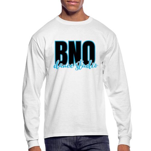 BNO black & blue logo - Men's Long Sleeve T-Shirt