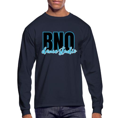 BNO black & blue logo - Men's Long Sleeve T-Shirt
