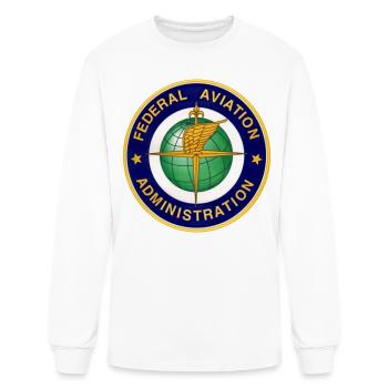 Federal Aviation Administration - Men's Long Sleeve T-Shirt - white - Front