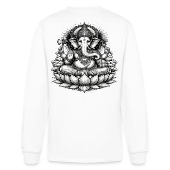 ganesha - Men's Long Sleeve T-Shirt - white - Back