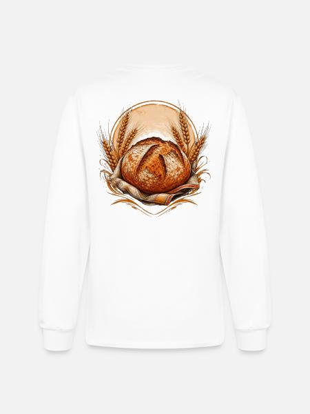 Artisan Sourdough Baker Rusti - Men's Long Sleeve T-Shirt - white