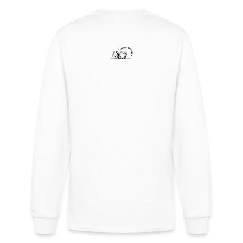 Love Yourself Anime Mono - Men's Long Sleeve T-Shirt - white - Back