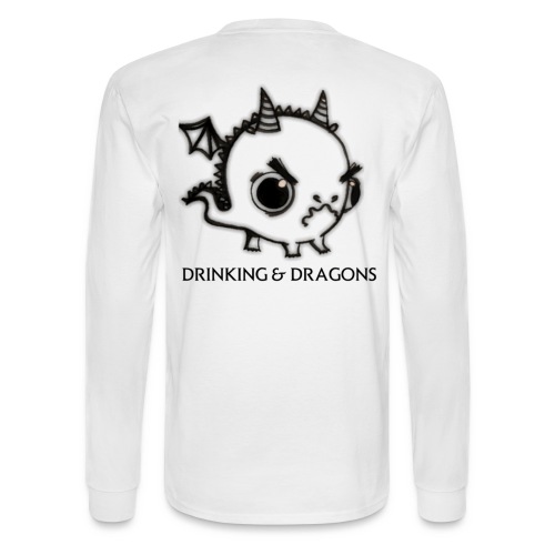 ANGRY DRAGON - Men's Long Sleeve T-Shirt