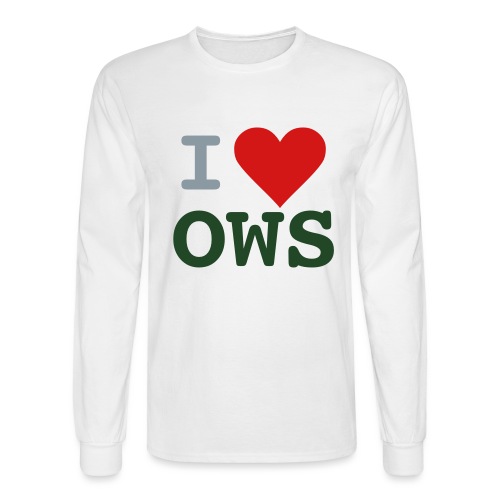 I OWS - Men's Long Sleeve T-Shirt