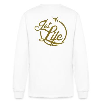 Jet Life JetLife - Men's Long Sleeve T-Shirt - white - Back