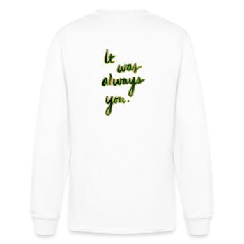 Photograph t shirt - Men's Long Sleeve T-Shirt - white - Back