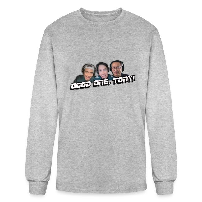 GOOD ONE, TONY! (with Fusco Show back)