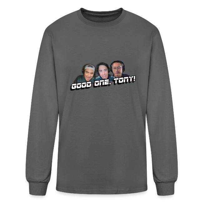 GOOD ONE, TONY! (with Fusco Show back)