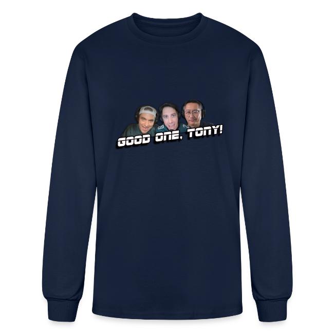 GOOD ONE, TONY! (with Fusco Show back)