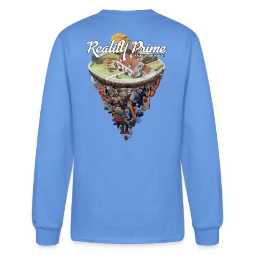 Reality Prime (On White, Back Facing) - Men's Long Sleeve T-Shirt