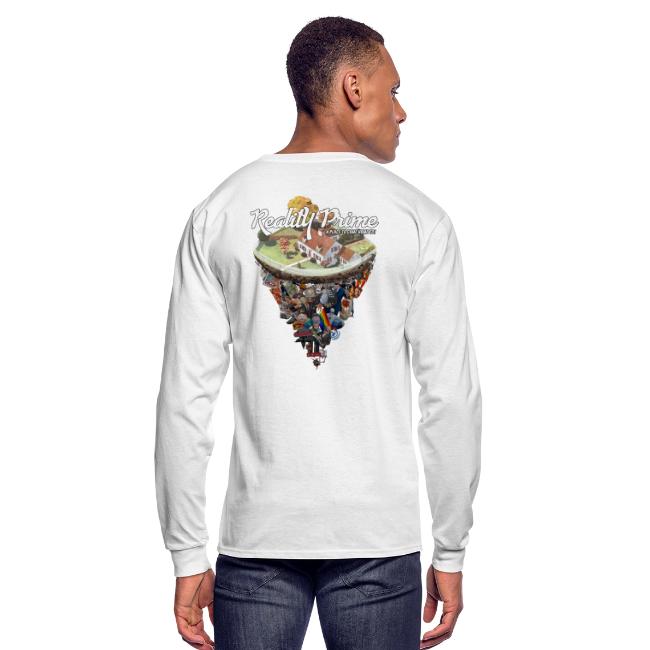 Reality Prime (On White, Back Facing)