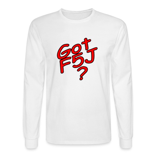 Got F5J? - Keep Talking T shirt, 2 sided - Men's Long Sleeve T-Shirt