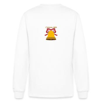 Christmas bells - Men's Long Sleeve T-Shirt - white - Back
