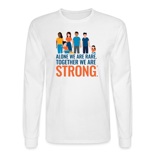 Alone we are rare. Together we are strong. - Men's Long Sleeve T-Shirt