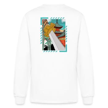 Samurai Legacy Blade - Men's Long Sleeve T-Shirt - white - Back