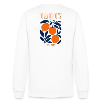 Daddy 2026 - Men's Long Sleeve T-Shirt - white - Back
