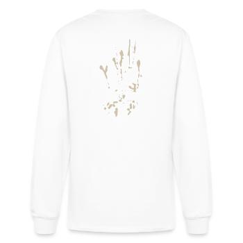 WEREWOLF TRAINER - Men's Long Sleeve T-Shirt - white - Back