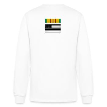 Some gave all, all gave some - Men's Long Sleeve T-Shirt - white - Back