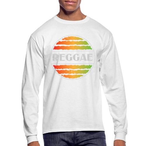 Reggae celebration vibrant rasta music design - Men's Long Sleeve T-Shirt