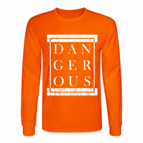 DANGEROUS - Grunge Block Box Gift Ideas - Men's Long Sleeve T-Shirt
