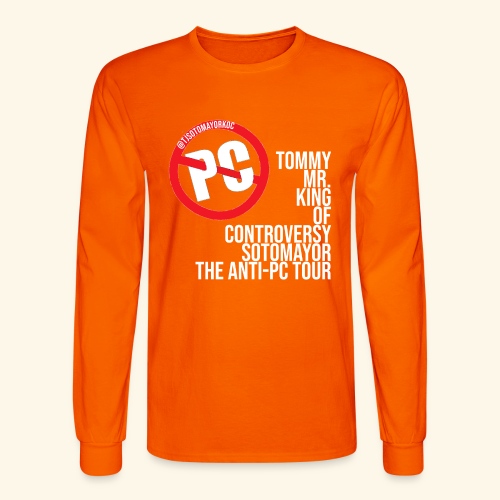 Anti PC Tour - Men's Long Sleeve T-Shirt