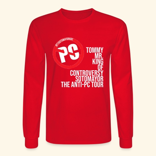 Anti PC Tour - Men's Long Sleeve T-Shirt