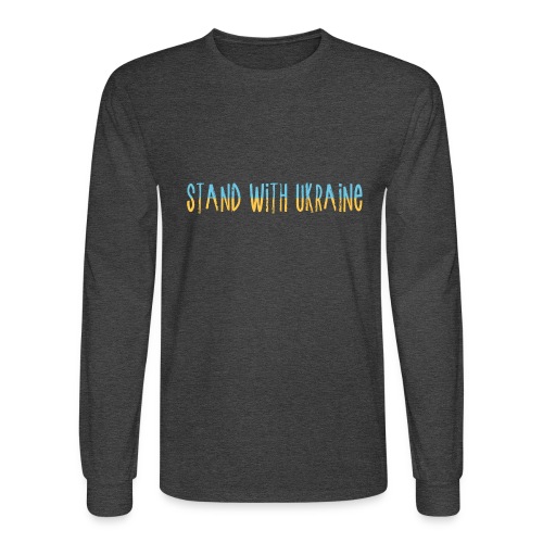 Stand With Ukraine - Men's Long Sleeve T-Shirt